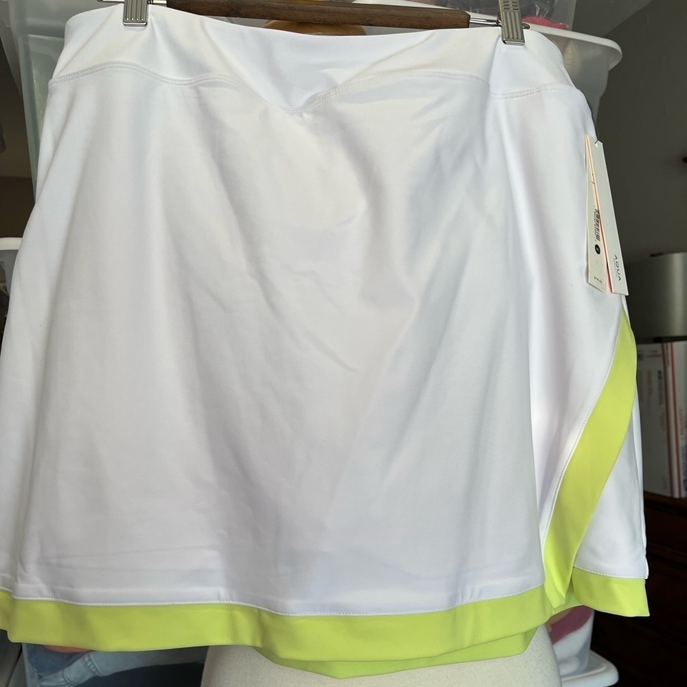 Aqua Athletic Skirt